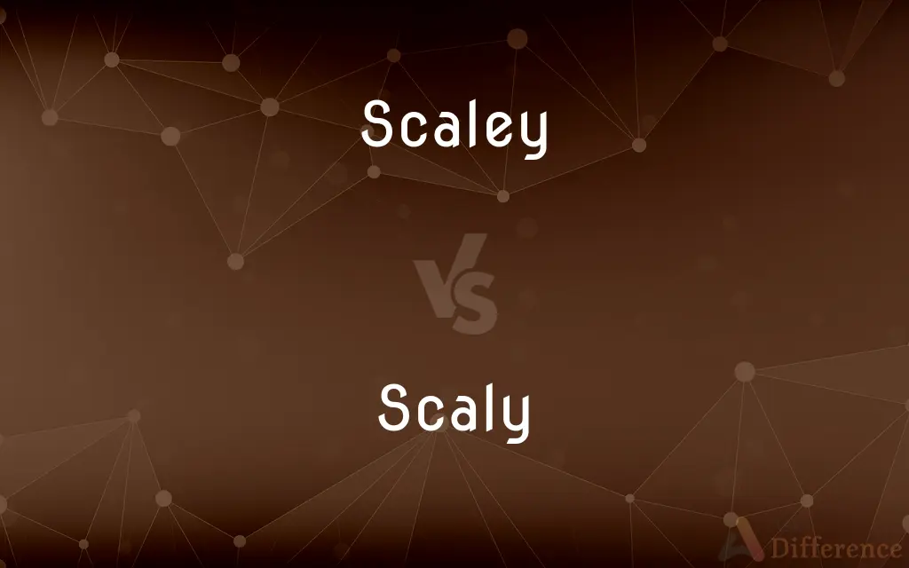 Scaley vs. Scaly — Which is Correct Spelling?