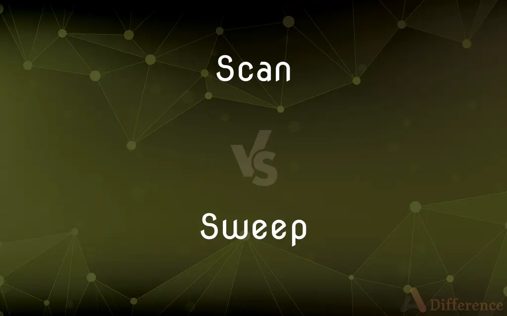 Scan vs. Sweep — What's the Difference?