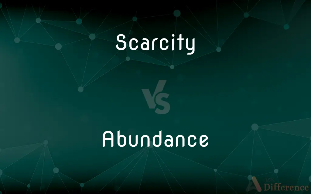Scarcity vs. Abundance — What's the Difference?