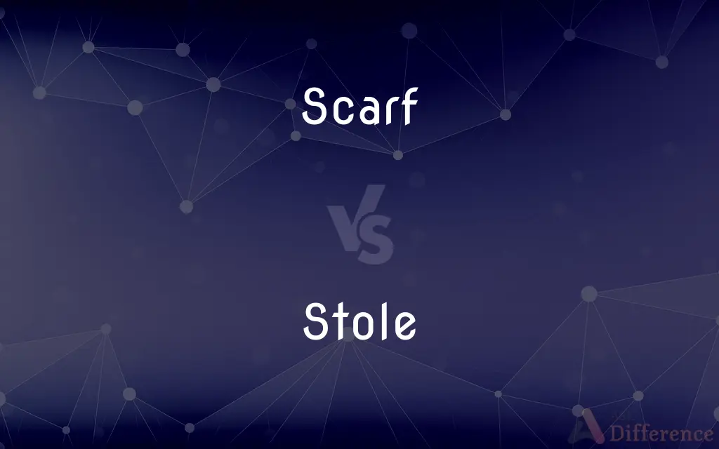 Scarf vs. Stole — What's the Difference?