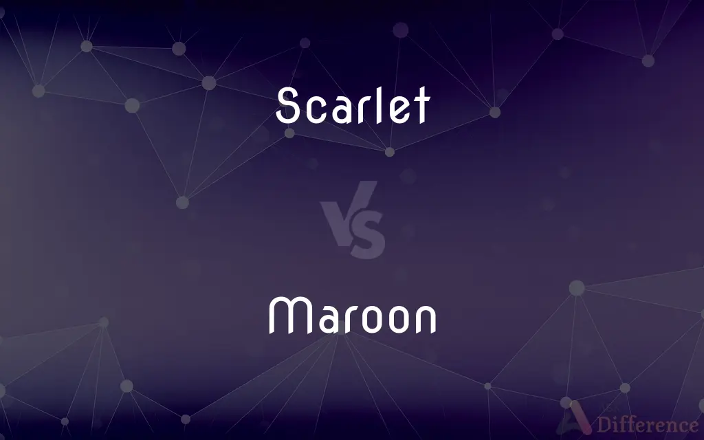 Scarlet vs. Maroon — What's the Difference?
