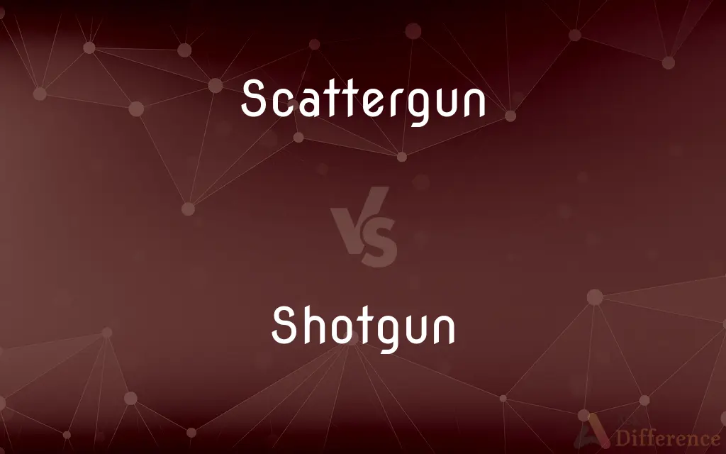 Scattergun vs. Shotgun — What's the Difference?
