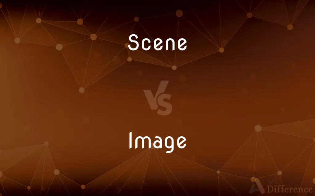 Scene vs. Image — What's the Difference?