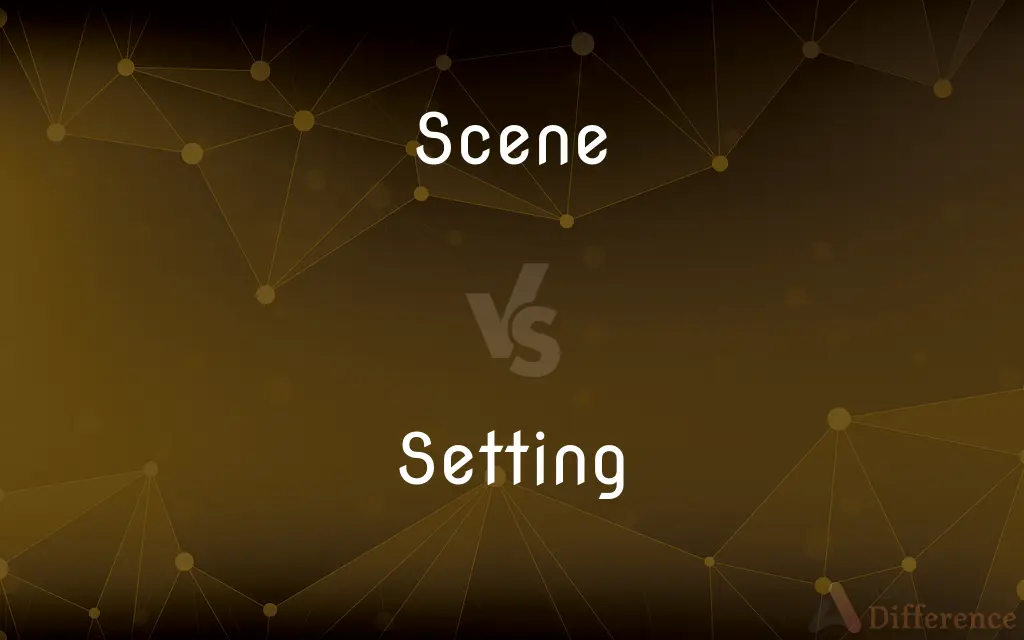 Scene vs. Setting — What's the Difference?