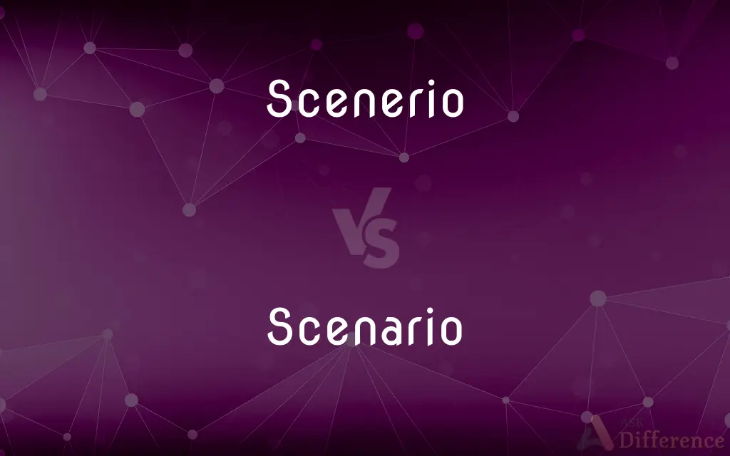 Scenerio vs. Scenario — Which is Correct Spelling?