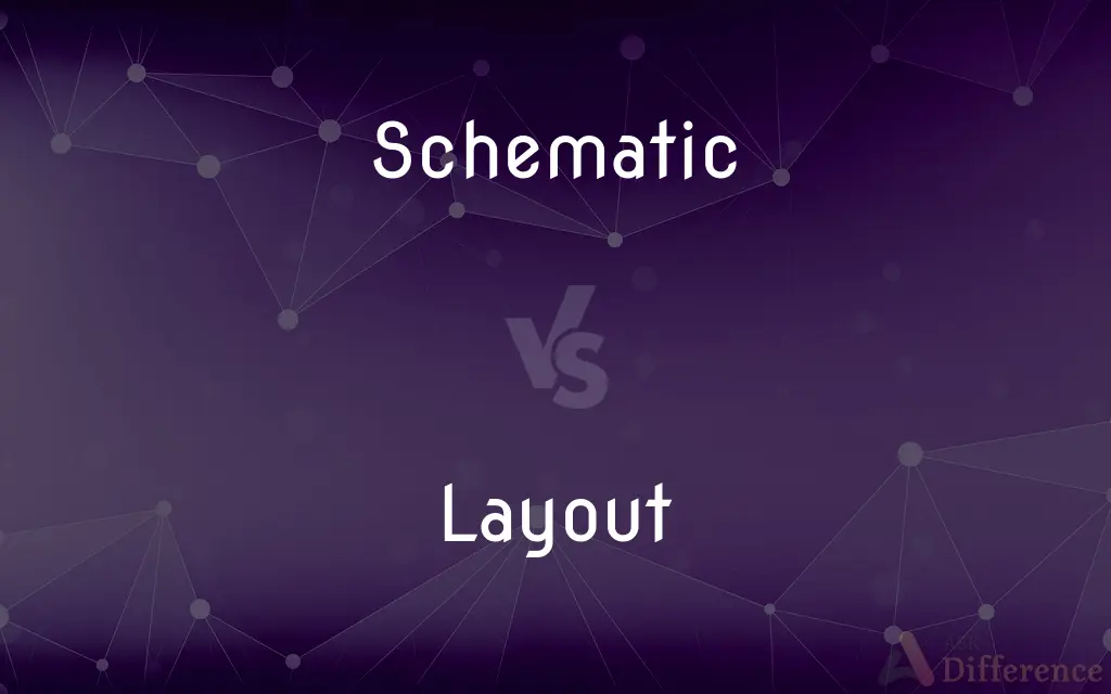 Schematic vs. Layout — What's the Difference?