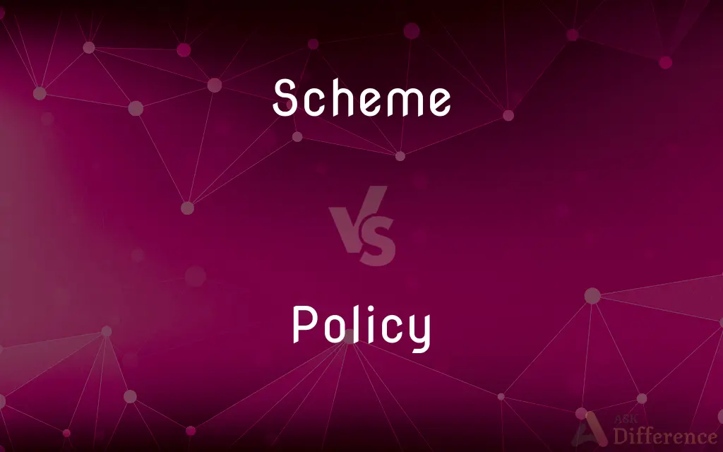 Scheme vs. Policy — What's the Difference?