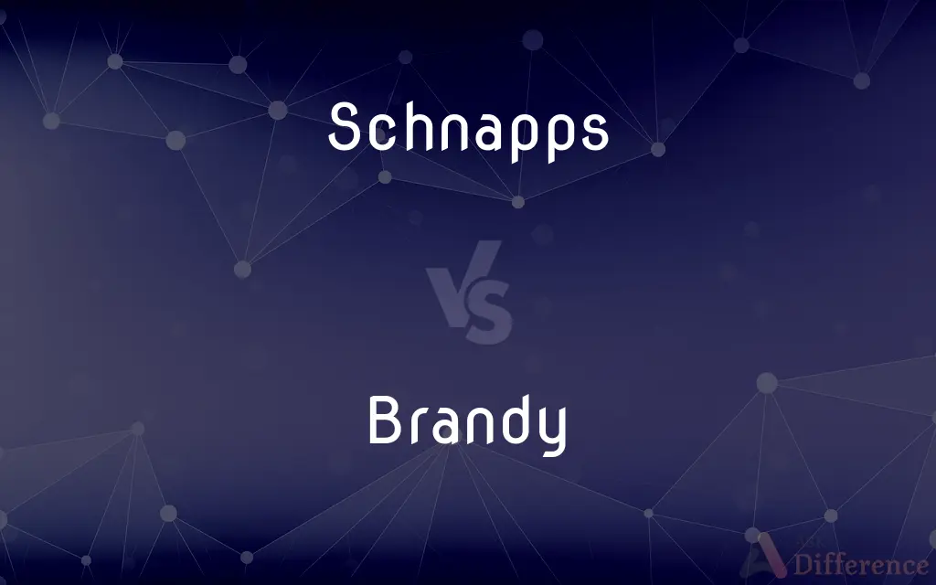 Schnapps vs. Brandy — What's the Difference?