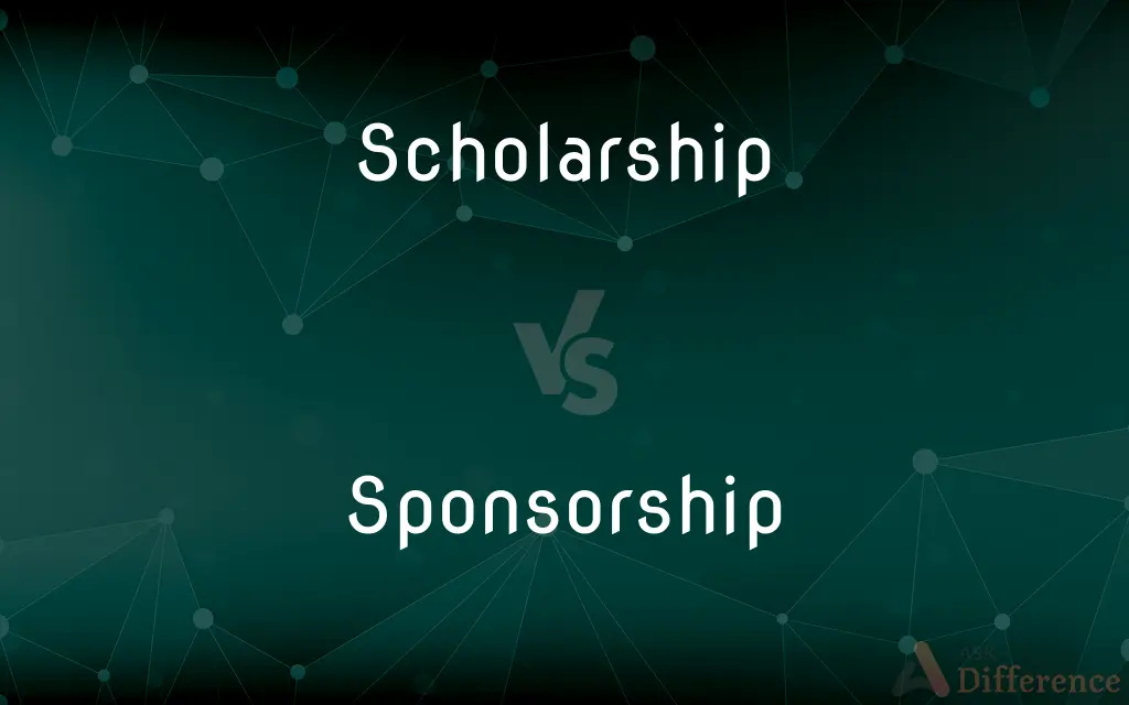 Scholarship vs. Sponsorship — What's the Difference?