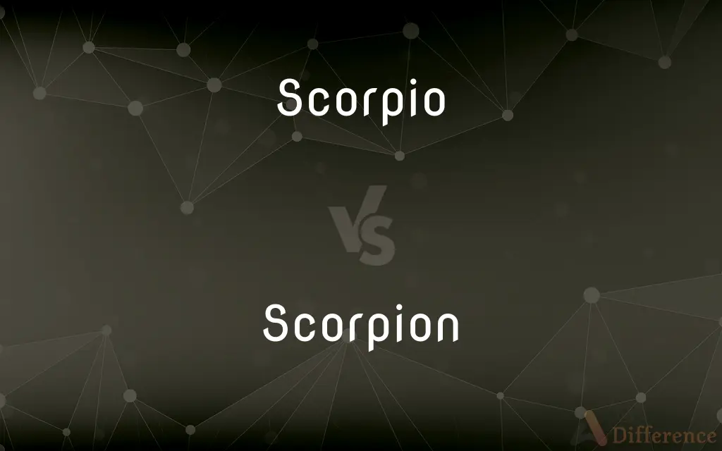 Scorpio vs. Scorpion