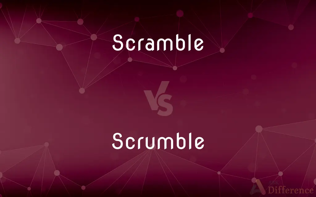 Scramble vs. Scrumble — Which is Correct Spelling?