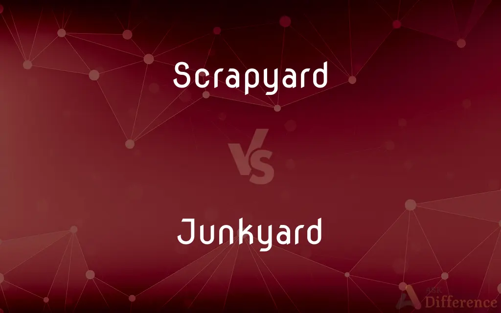 Scrapyard vs. Junkyard — What's the Difference?