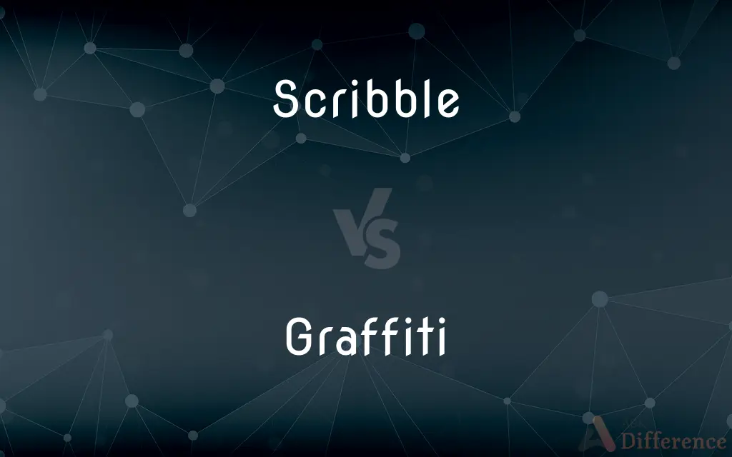Scribble vs. Graffiti — What's the Difference?