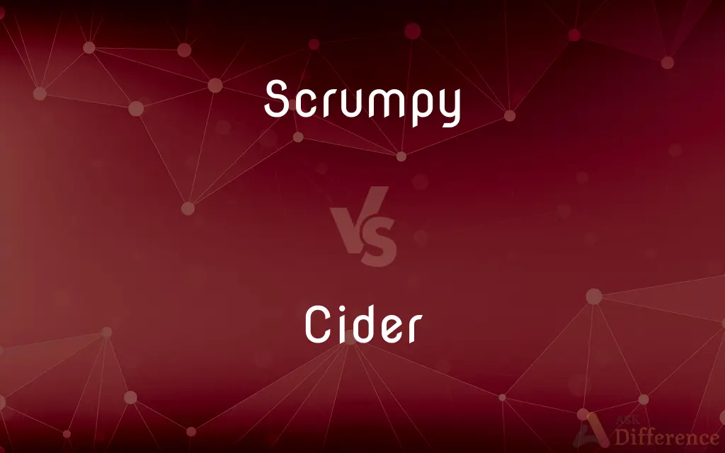 Scrumpy vs. Cider — What's the Difference?