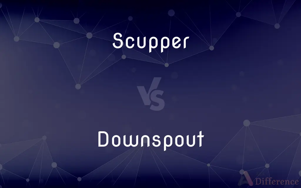 Scupper vs. Downspout — What's the Difference?