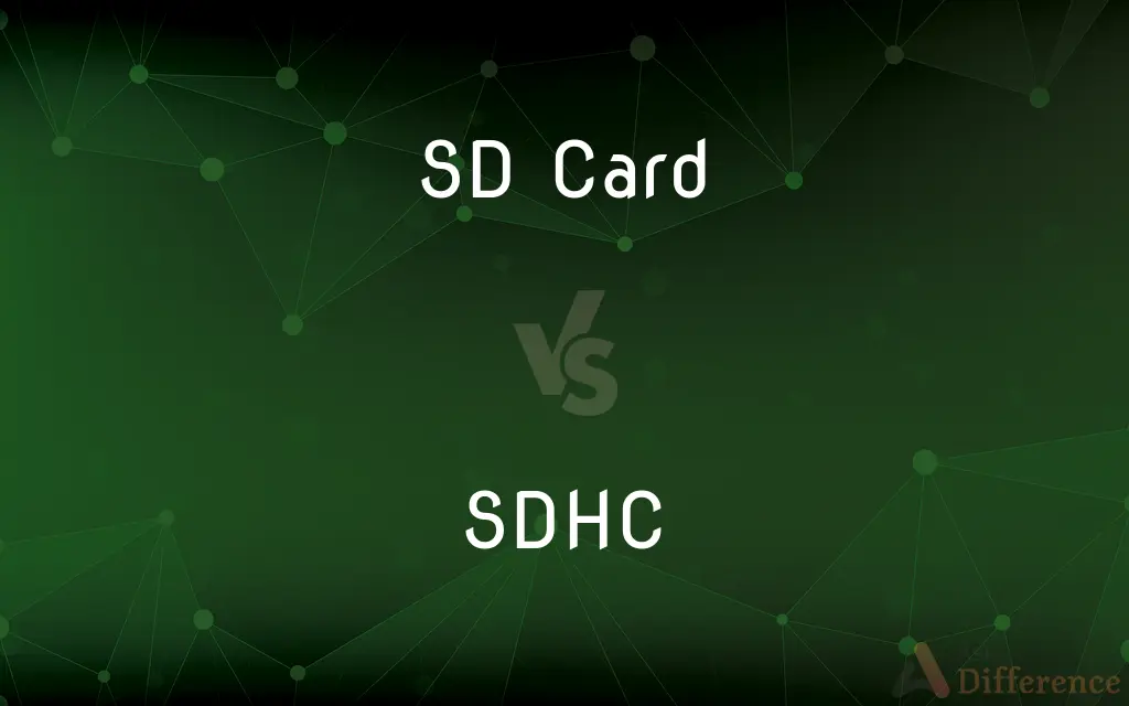 SD Card vs. SDHC — What's the Difference?