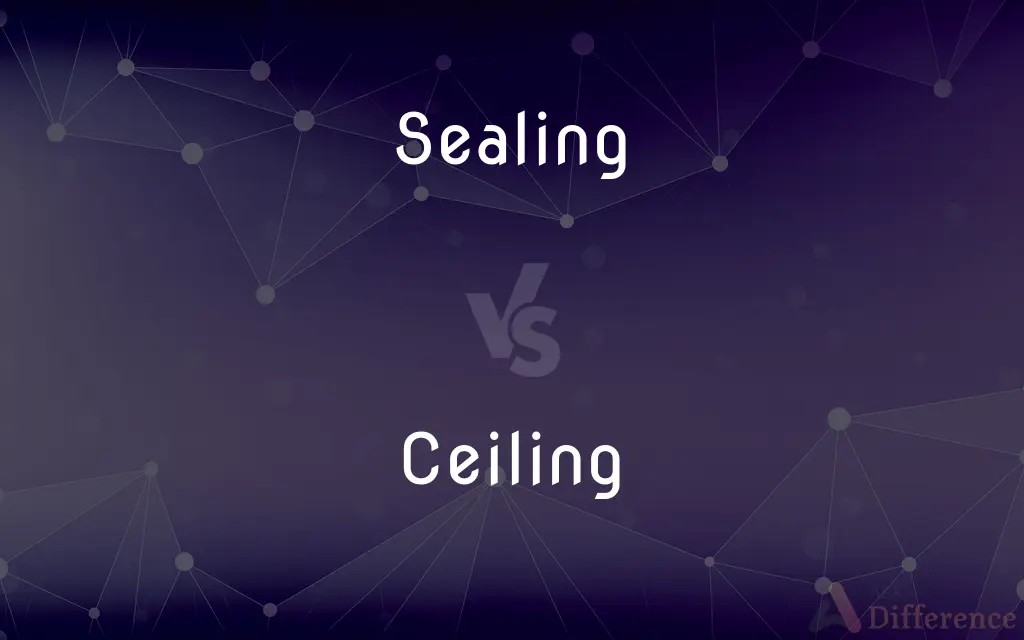 Sealing vs. Ceiling — What's the Difference?