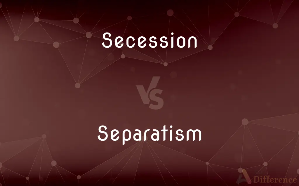 Secession vs. Separatism — What's the Difference?