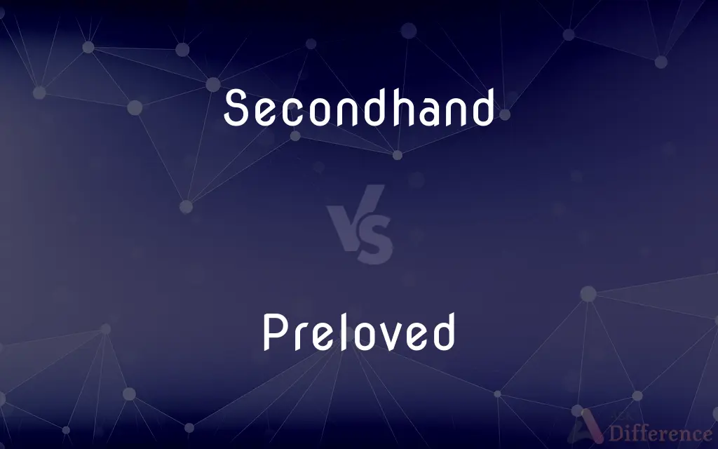 Secondhand vs. Preloved