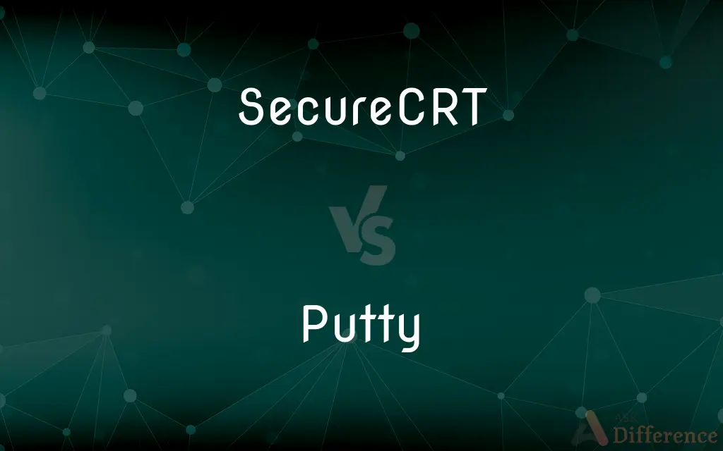SecureCRT vs. Putty — What's the Difference?