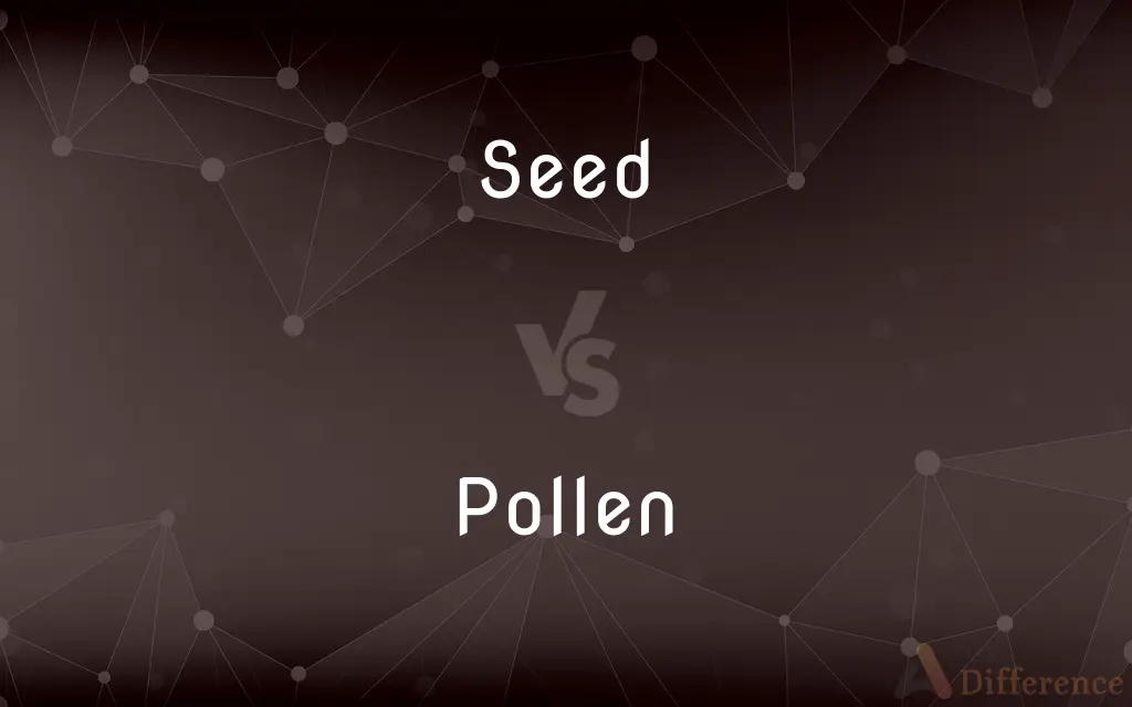 Seed vs. Pollen — What's the Difference?