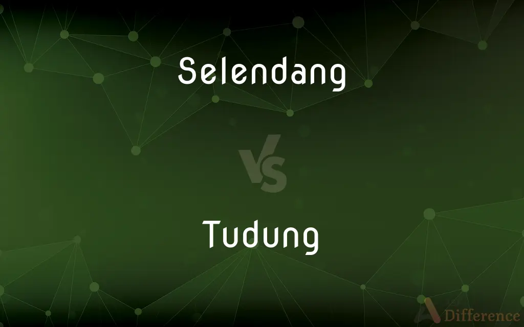 Selendang vs. Tudung — What's the Difference?