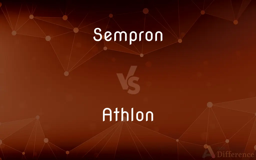 Sempron vs. Athlon — What's the Difference?