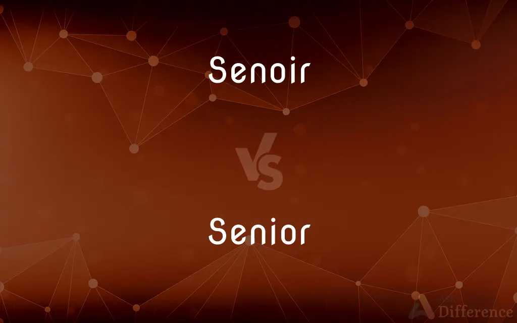 Senoir vs. Senior — Which is Correct Spelling?