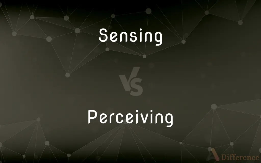 Sensing vs. Perceiving — What's the Difference?