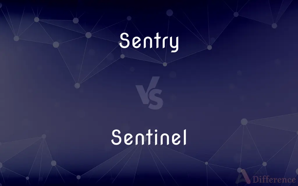 Sentry vs. Sentinel — What's the Difference?