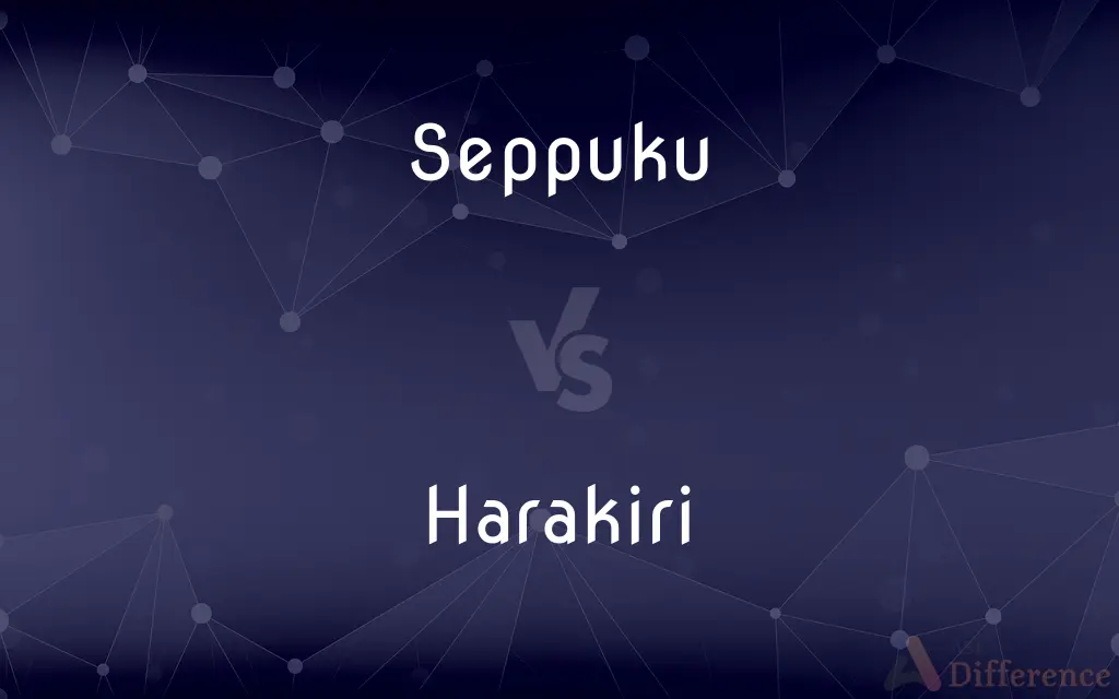 Seppuku vs. Harakiri — What's the Difference?