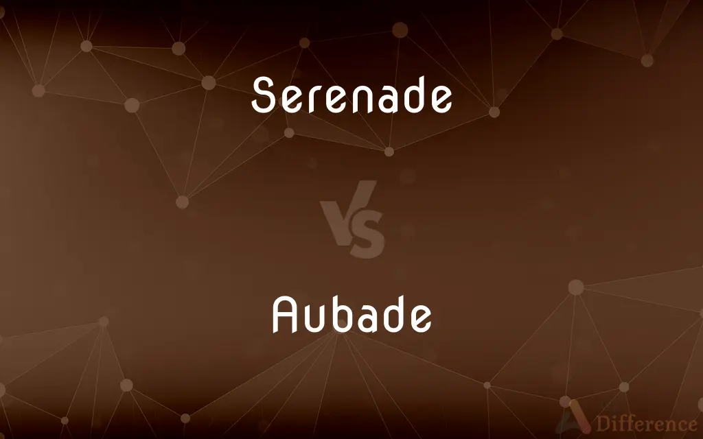 Serenade vs. Aubade — What's the Difference?