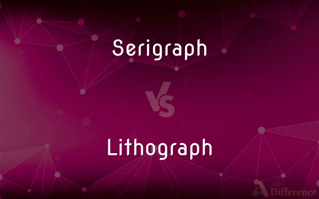 Serigraph vs. Lithograph — What's the Difference?