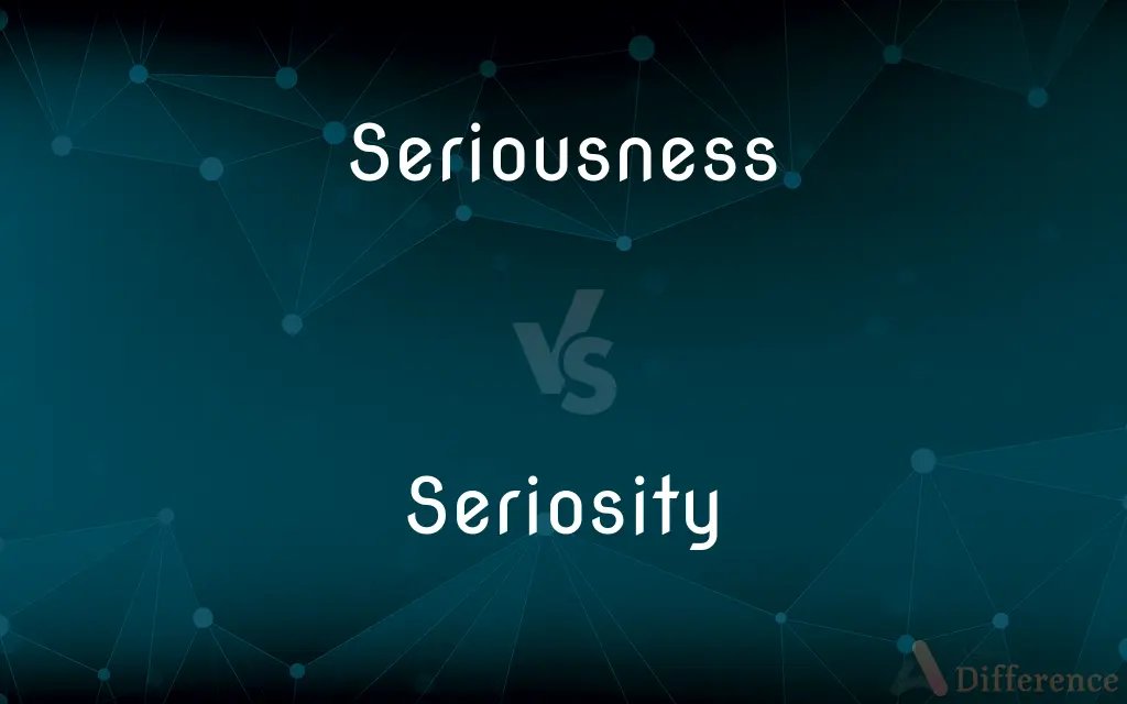 Seriousness vs. Seriosity — Which is Correct Spelling?