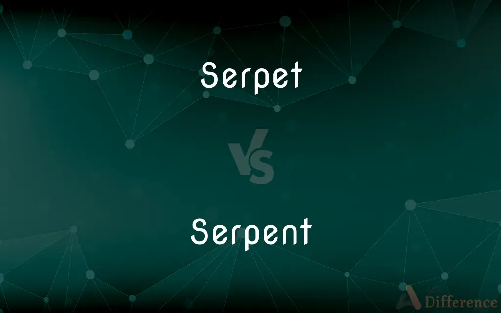 Serpet vs. Serpent — Which is Correct Spelling?