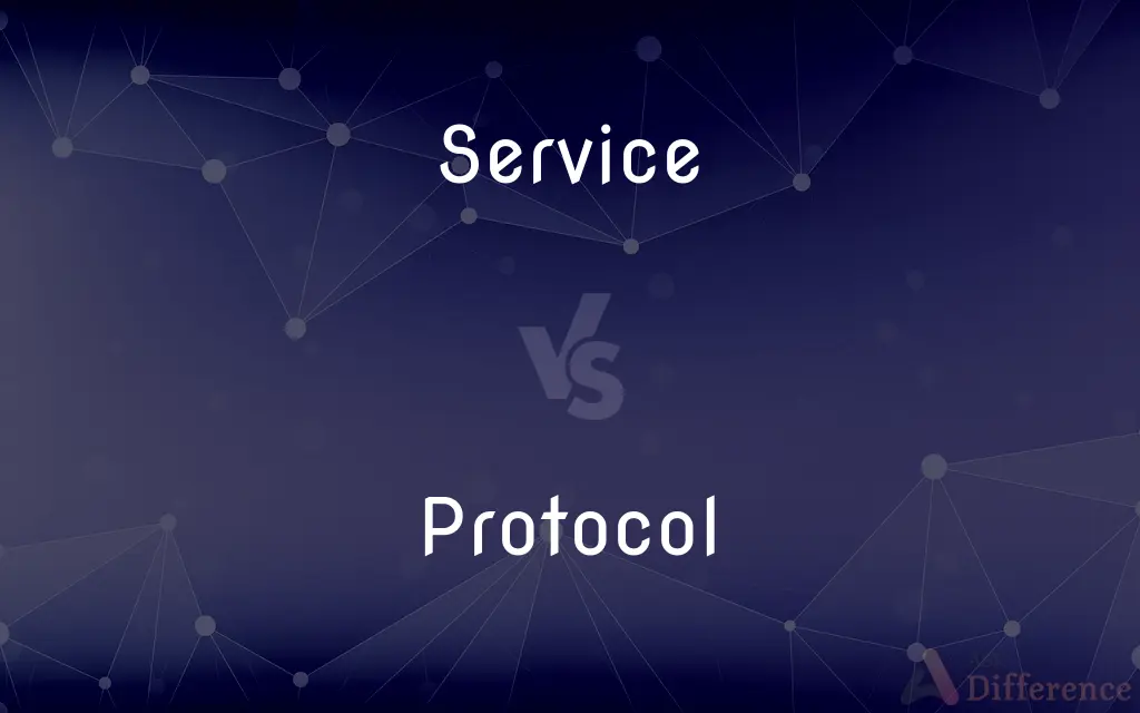 Service vs. Protocol — What's the Difference?