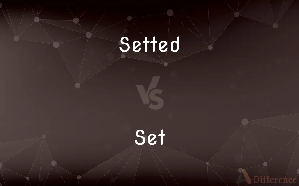 Setted vs. Set — Which is Correct Spelling?