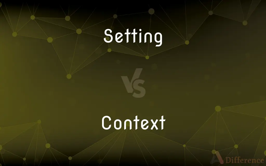 Setting vs. Context — What's the Difference?