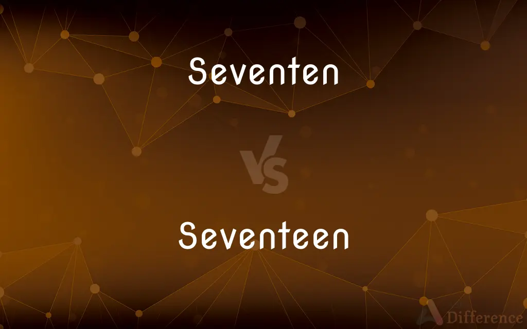 Seventen vs. Seventeen — Which is Correct Spelling?