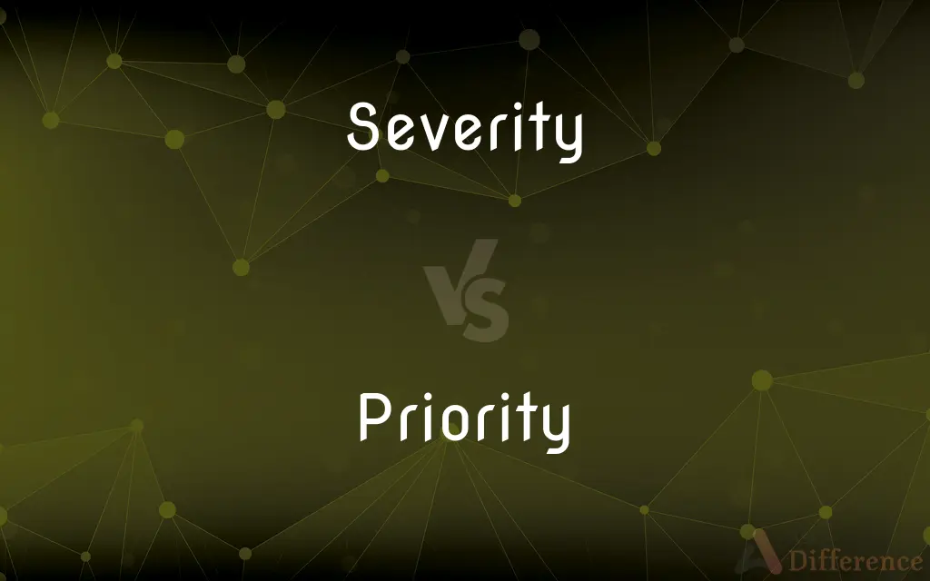 Severity vs. Priority — What's the Difference?
