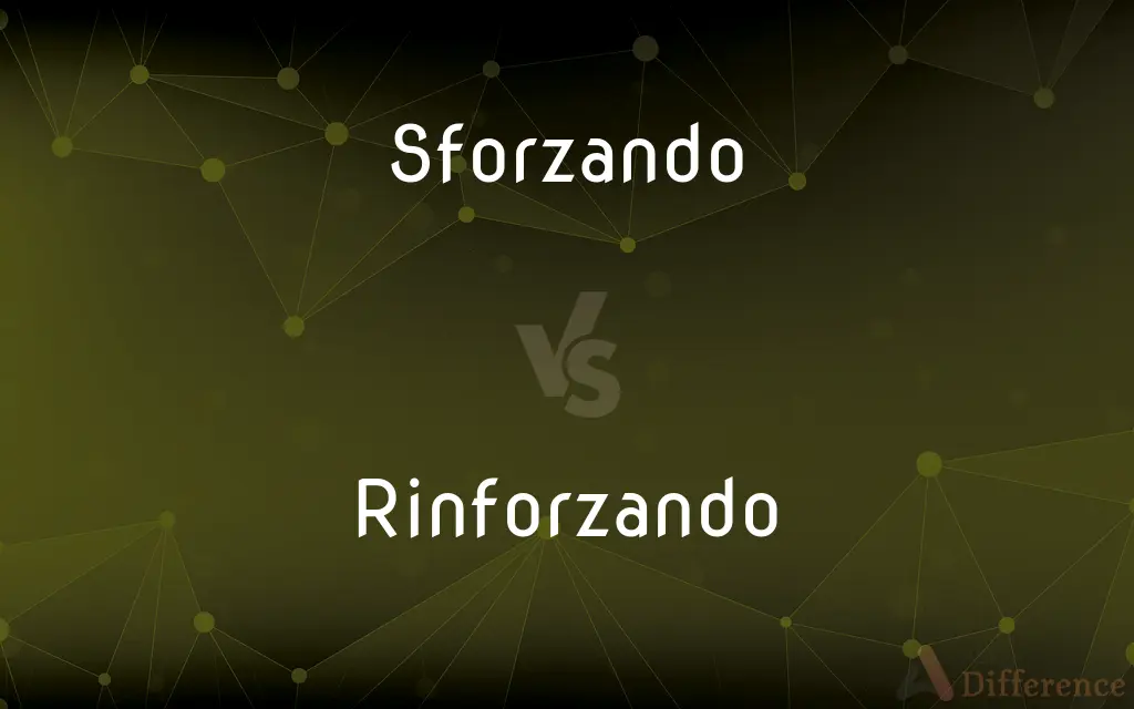 Sforzando vs. Rinforzando — What's the Difference?