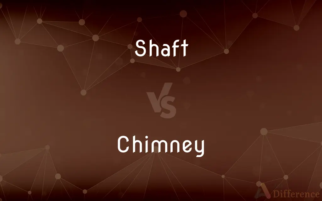 Shaft vs. Chimney — What's the Difference?