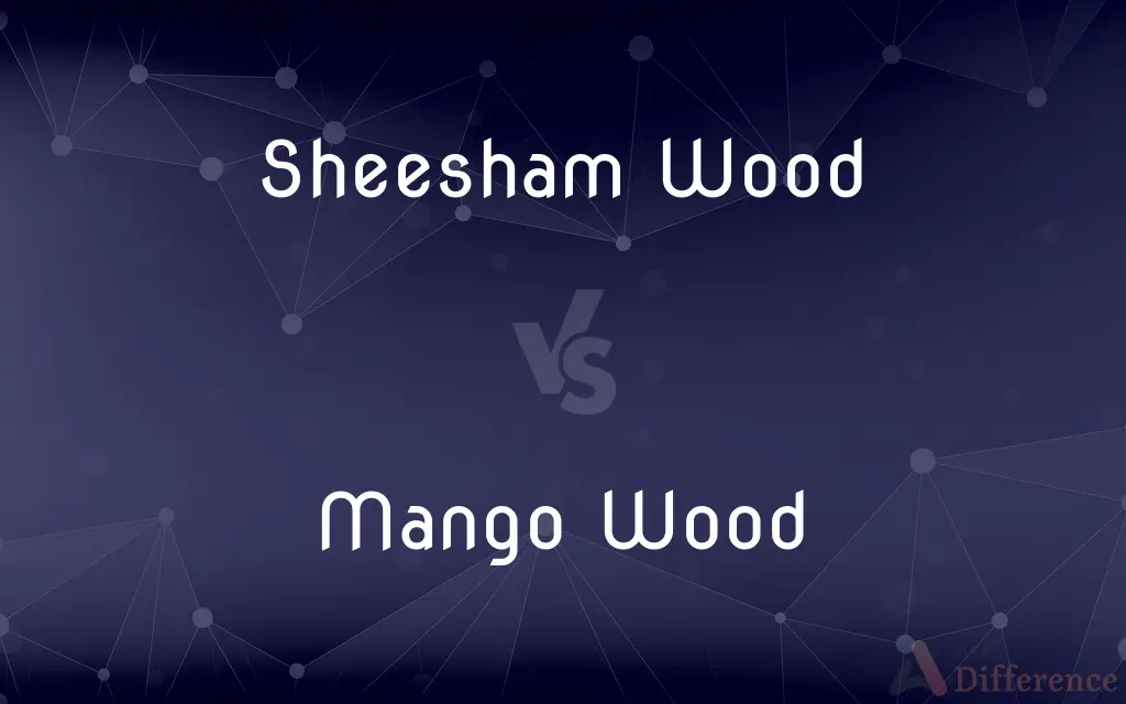 Sheesham Wood vs. Mango Wood — What's the Difference?
