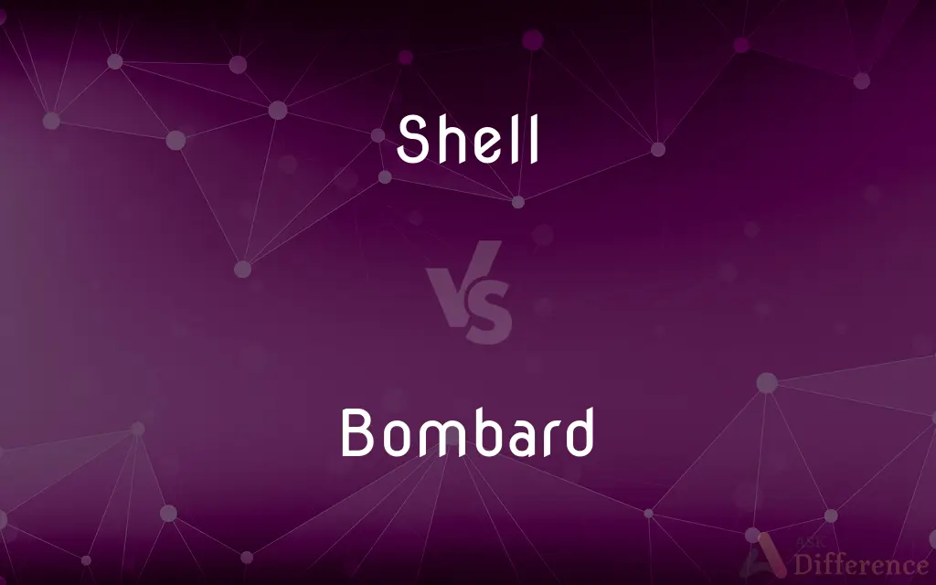 Shell vs. Bombard — What's the Difference?