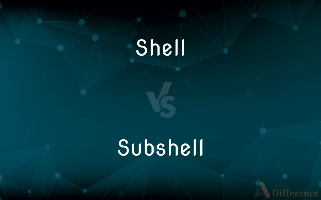 Shell vs. Subshell — What's the Difference?