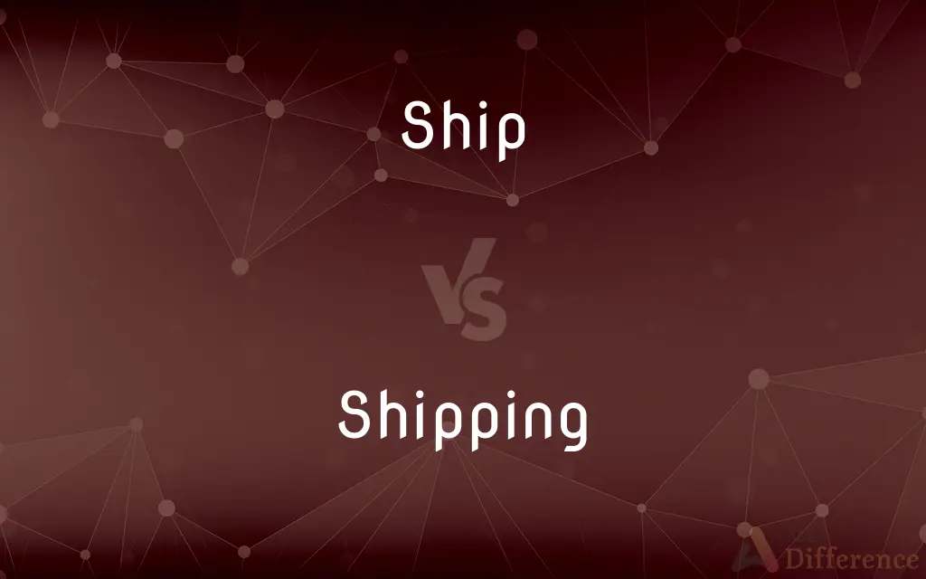 Ship vs. Shipping — What's the Difference?