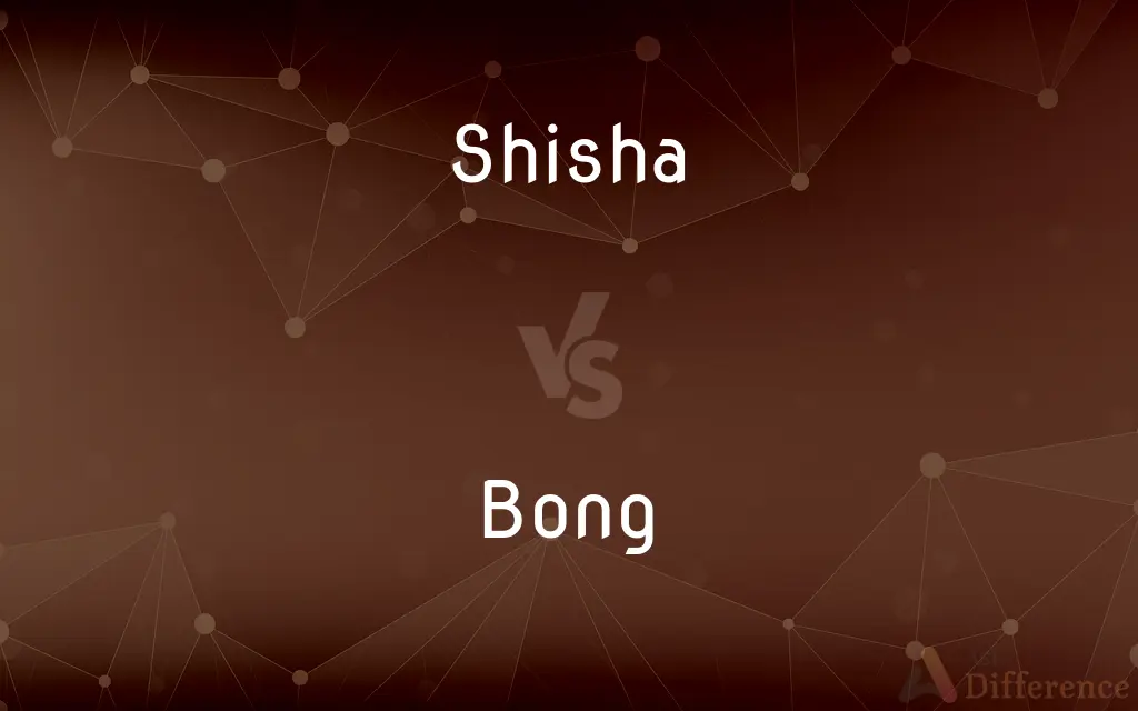 Shisha vs. Bong — What's the Difference?