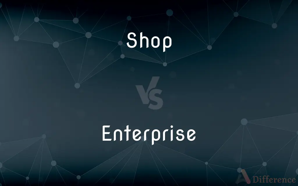 Shop vs. Enterprise — What's the Difference?