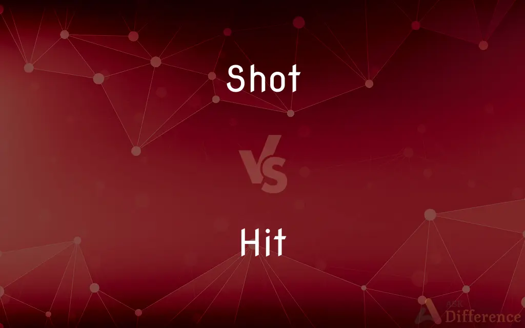Shot vs. Hit — What's the Difference?
