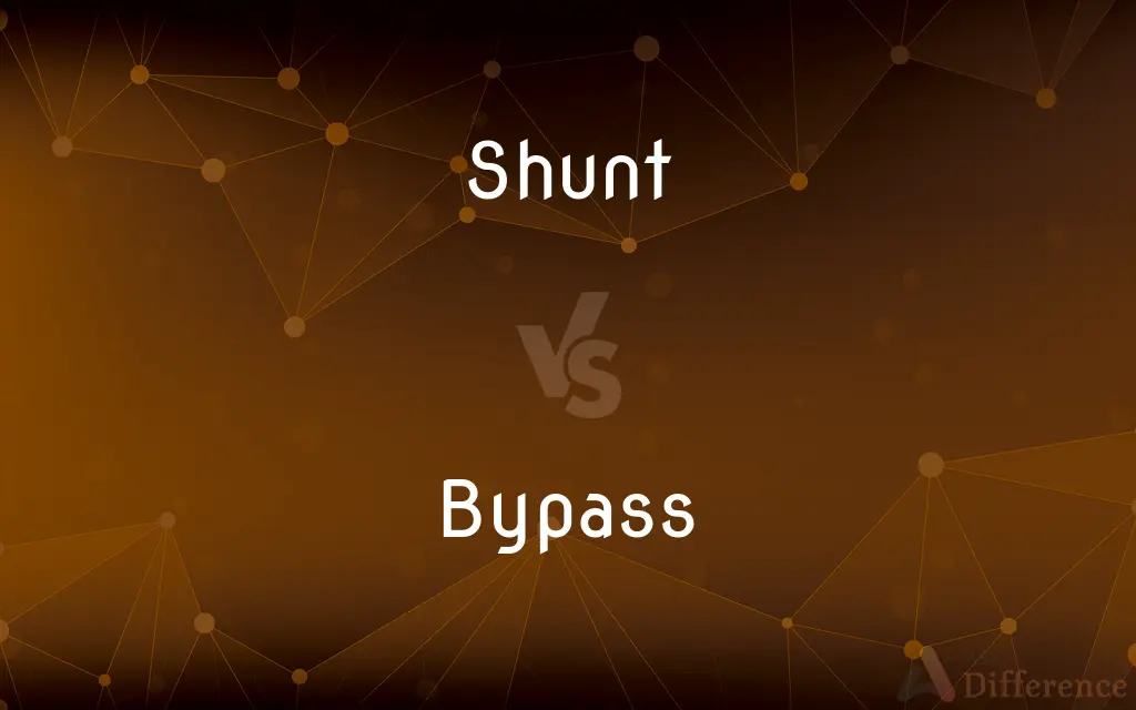 Shunt vs. Bypass — What's the Difference?